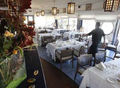 El restaurante Els Pescadors, cuya cocina dirige el <i>chef </i>Luis Fernández.