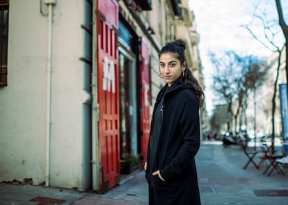 Carolina Yuste, en Madrid, hace 15 días.