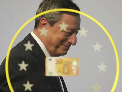 Mario Draghi, presidente del BCE