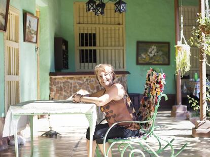 Cristina Prada B&eacute;quer en su casa de Trinidad. 