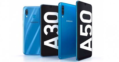 Samsung Galaxy A50 y A30