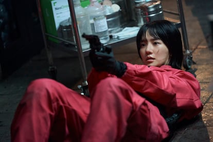 Park Gyu-young, en la tercera temporada de 'El juego del calamar'.