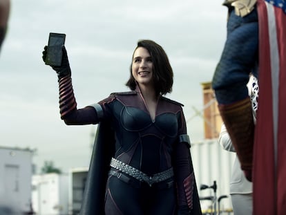 El personaje de Stormfront (Aya Cash) en la segunda temporada de 'The Boys'.