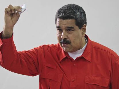 Nicol&aacute;s Maduro, presidente de Venezuela.