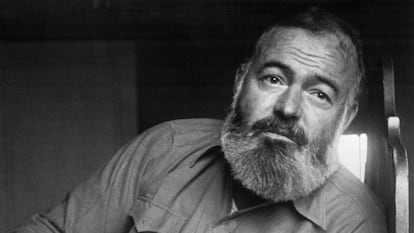 Retrato del escritor y periodista Ernest Hemingway, en una imagen sin fechar.