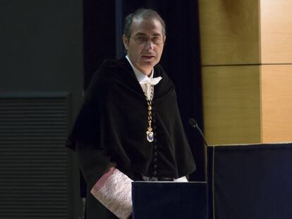 Fernando Suárez, rector de la Universidad Rey Juan Carlos.