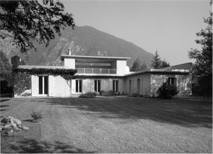 La casa proyectada por Tobias Ammann para Patricia Highsmith en Tegna (Suiza) en 1988.