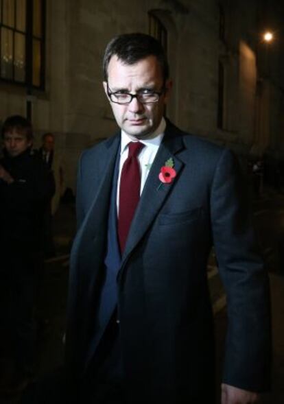 El exdirector de 'News of the World' Andy Coulson, el pasado 31 de octubre.