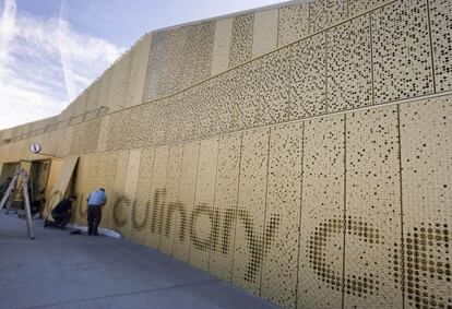 Exteriores del Basque Culinary Center, en San Sebastián.