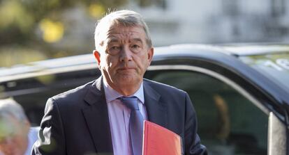 Wolfgang Niersbach, este miércoles en Basilea.