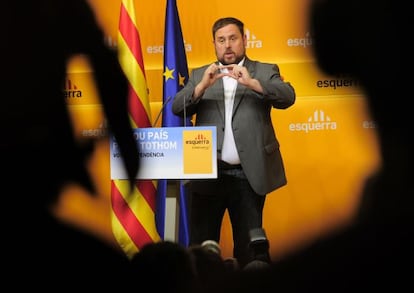 Oriol Junqueras, líder de Esquerra