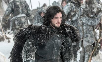 Jon Snow en la quinta temporada de &#039;Juego de tronos&#039;.