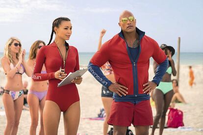 Dwayne The Rock Johnson (Baywatch): la audiencia ya no quiere superhéroes arrogantes o egoístas.