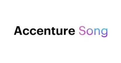 26/04/2022 Logo de Accenture Song
 ECONOMIA 
 ACCENTURE