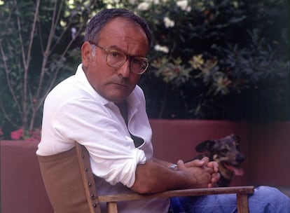 El director de cine Mario Camus, fotografiado en 1987.