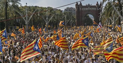 La Diada del pasado 11 de septiembre. 