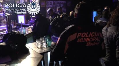 La Policía Municipal interviene en una fiesta clandestina el pasado 26 de octubre