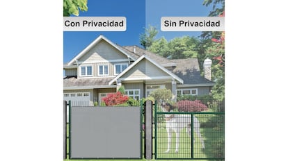 La mejor protección para la privacidad del balcón es esa pantalla que se puede comprar en Amazon