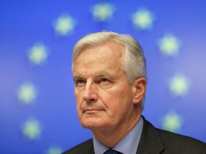 O comissário de mercado interior, Michel Barnier.