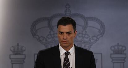 Pedro S&aacute;nchez, el pasado 28 de julio en La Moncloa.