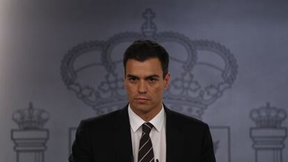 Pedro S&aacute;nchez, el pasado 28 de julio en La Moncloa.