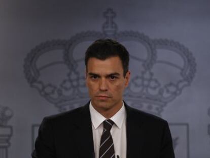 Pedro S&aacute;nchez, el pasado 28 de julio en La Moncloa.