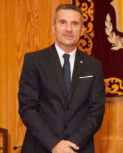 El concejal de Seguridad Ciudadana de Moncada, Martín Pérez Aranda, en una imagen del Ayuntamiento de Moncada.