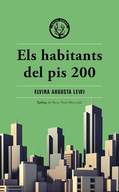 Portada de 'Els habitants del pis 200' de Elvira Augusta Lavi.