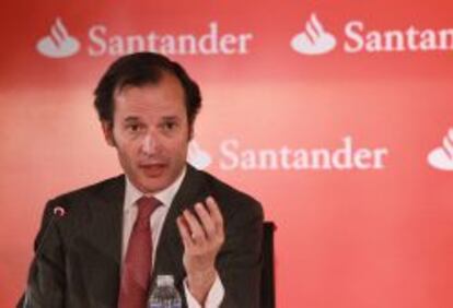 Javier Mar&iacute;n, consejero delegado de Santander