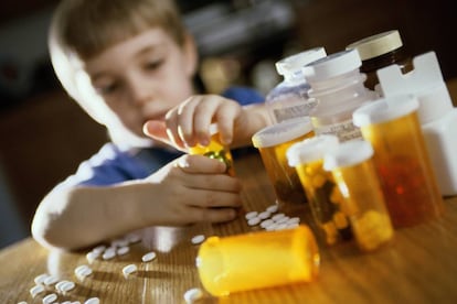 Los niños pueden confundir los medicamentos con chucherías.