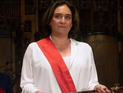 Ada Colau, alcaldesa de Barcelona en una imagen de archivo.