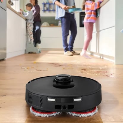 Artículo de EL PAÍS Escaparate que describe las mejores ofertas en robots aspiradores Bosch de la gama Spotless