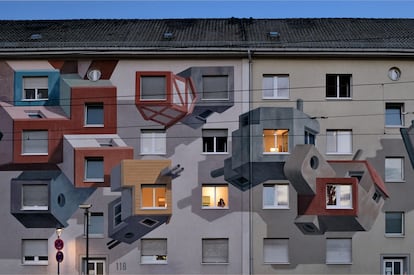 Mural Behind Evenning, a Alemanya, de Cinta Vidal.