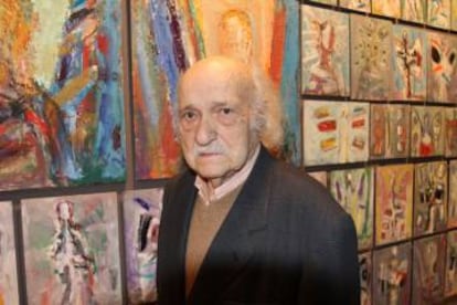 El pintor Jaume Muxart, en una foto de archivo.