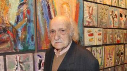 El pintor Jaume Muxart, en una foto de archivo.