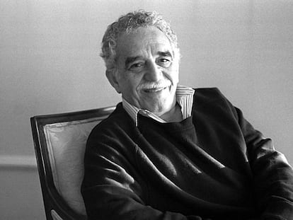 Gabriel García Márquez in May 1996 in Madrid.
