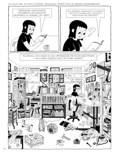 Viñeta del álbum de Julia Wertz 'Los incorregibles'.