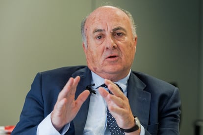 El juez de la Audiencia Nacional Manuel García Castellón, durante una entrevista con Efe, en noviembre de 2023.