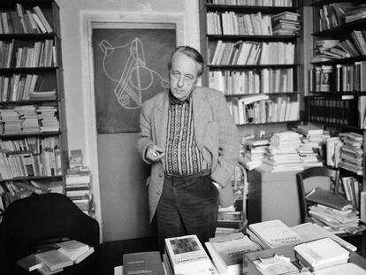 Louis Althusser, en su casa de París en 1978.