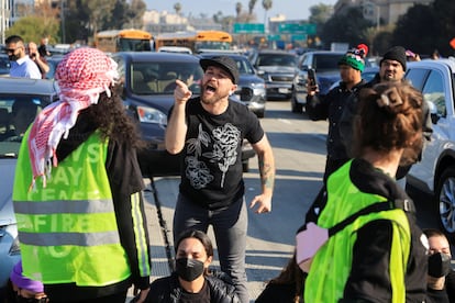 Manifestación contra la guerra en Gaza