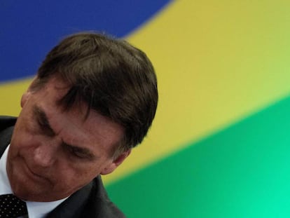 Bolsonaro em encontro de governadores eleitos em Brasília no dia 14 de novembro 