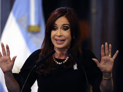 En la imagen, la presidenta de Argentina, Cristina Fernández de Kirchner.