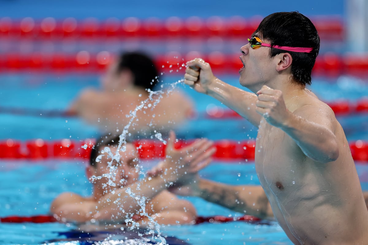 China’s Pan Zhanle breaks world record in 100m freestyle