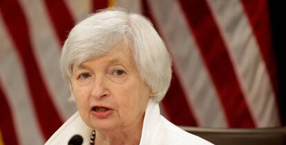 Janet Yellen, presidenta de la Reserva Federal.