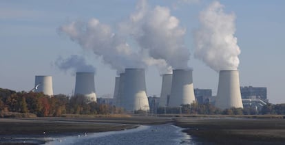 La central eléctrica de carbón de lignito de Jaenschwalde; uno de los mayores emisores individuales de CO2 en Europa.