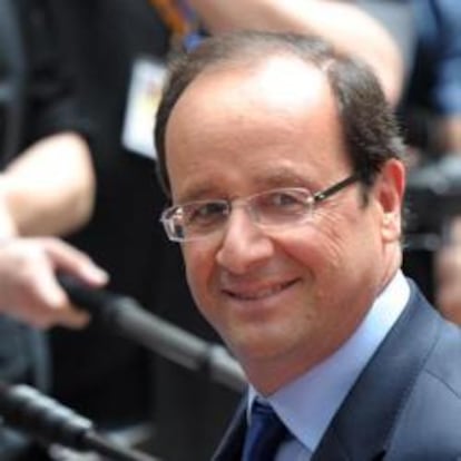 Francois Hollande, presidente de Francia