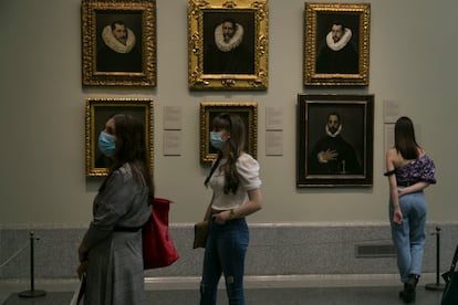 El Museo del Prado, el día de su reapertura, el pasado 6 de junio.