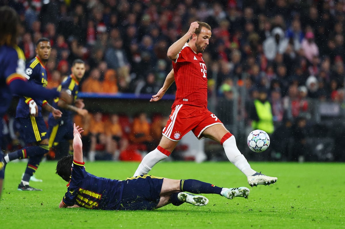 Vale Rink Kane vale por todos los volantes del Arsenal en el empate del Bayern ...