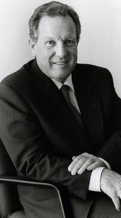 Rodrigo Carazo, en 1987.