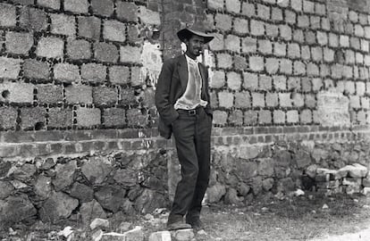 Fortino Sámano antes de su fusilamiento, 1917. Agencia Casasola (Archivo Casasola / Fototeca Nacional del INAH).